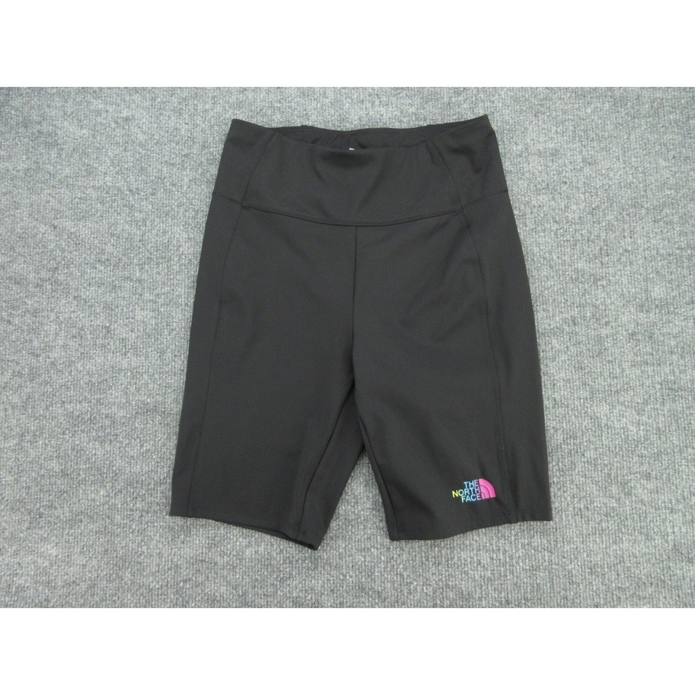 The North Face Girls Biker Shorts Regular Black FlashDry Logo L (14/16)